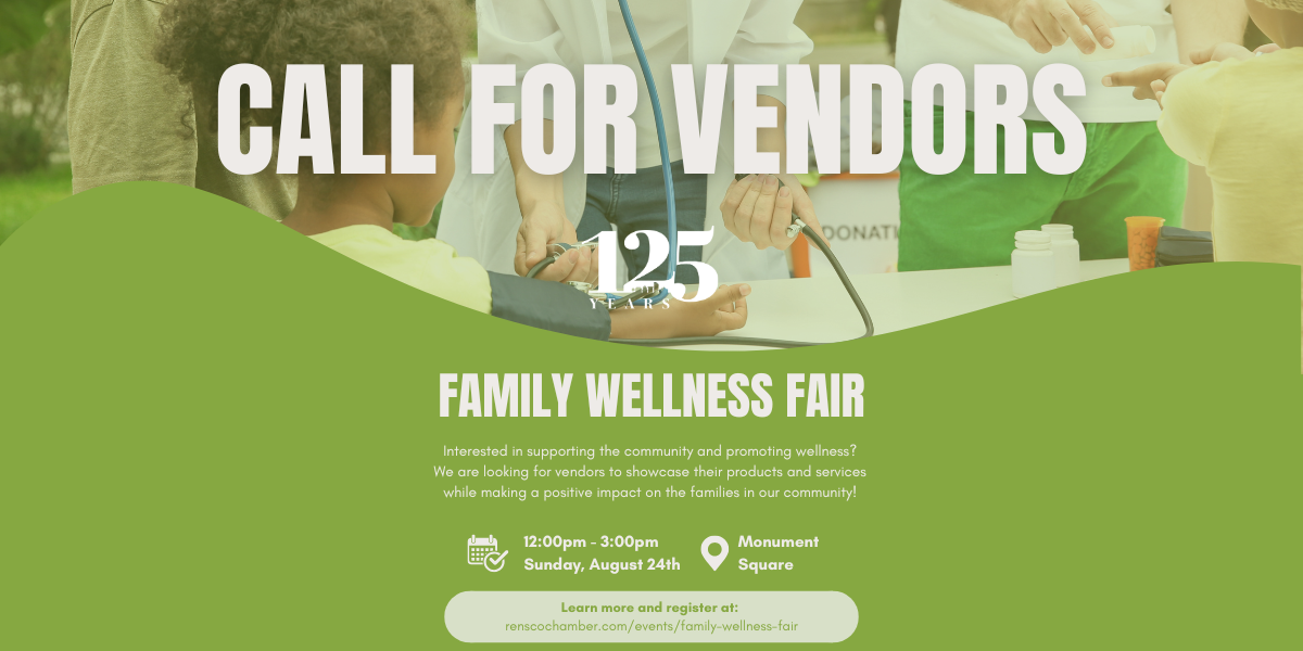 Vendor at our Wellness Fair