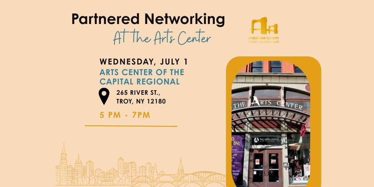 Partnered Networking at the Arts Center