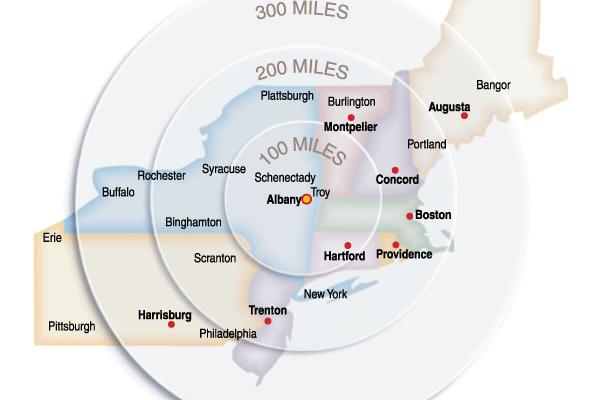 RensCo Regional Map