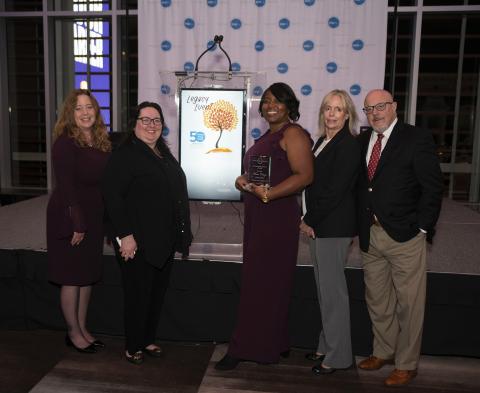 Maria College accepts Community Partner Award at Whitney Young Health's Legacy Event