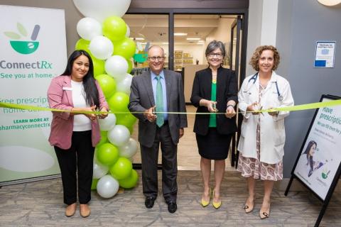 From left: Jessica Chiaramonte, ConnectRx Pharmacist; Dr. John D. Bennett, President and CEO, CDPHP; Eileen Wood, Chief Pharmacy Officer, CDPHP; Dr. Kristine Campagna, Latham Medical Group, Community Care Physicians