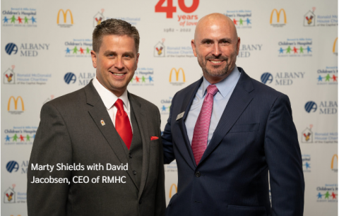 Marty Shields and Dr. David Jacobsen
