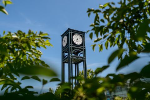 Frank Morgan Clock Tower at HVCC