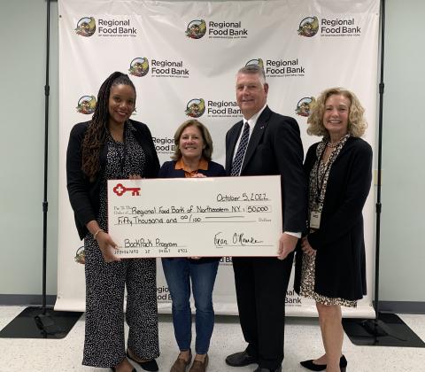 L-R: Tamika Otis, Molly Nicol, Kevin Reilly, Laura Dehmer