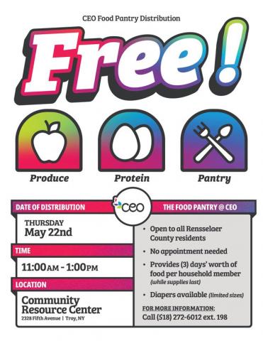 CEO Food Pantry Distribution 