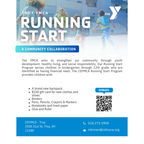 YMCA Running Start Program