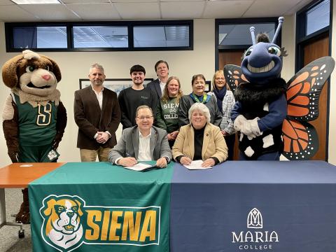 MARIA COLLEGE AND SIENA UNIVERSITY JOIN FORCES TO EXPAND MENTAL HEALTH WORKFORCE ACROSS NEW YORK STATE